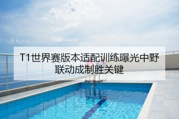 T1世界赛版本适配训练曝光中野联动成制胜关键